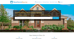 Desktop Screenshot of newhomes.masslive.com