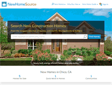 Tablet Screenshot of newhomes.masslive.com